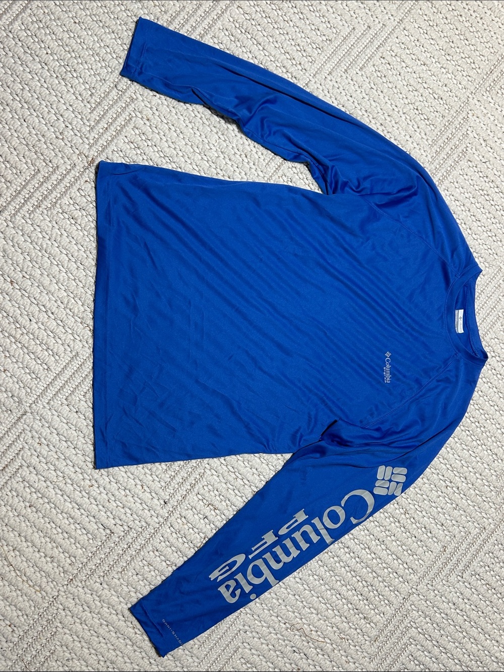 Columbia Men's Long Sleeve Performance Shirt - Blue